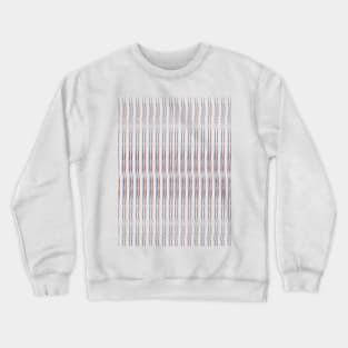 Thin Lines Blue Red White Crewneck Sweatshirt